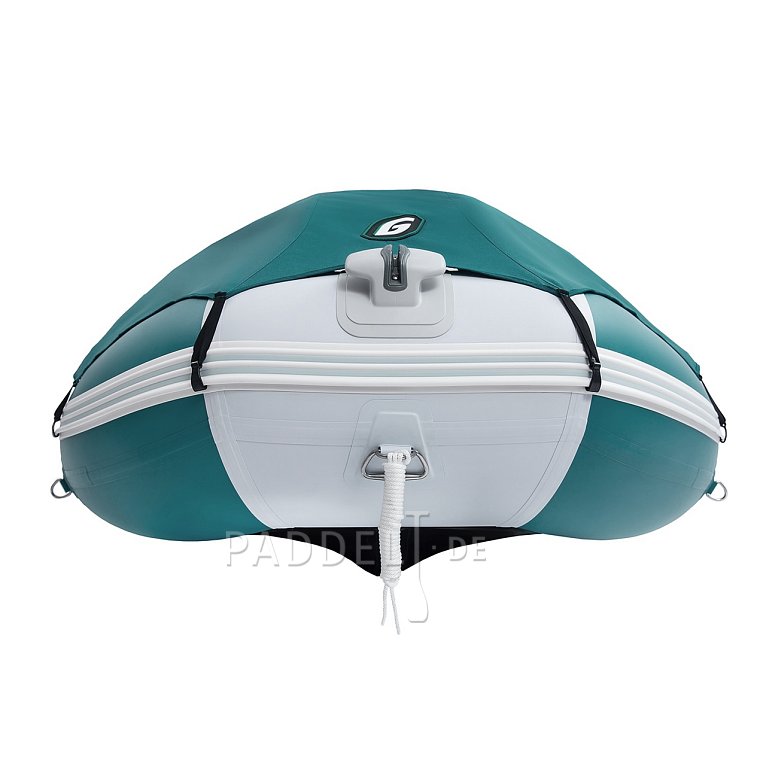 Schlauchboot GLADIATOR ACTIVE C370AL sea green white mit Aluminiumboden