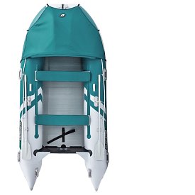 Schlauchboot GLADIATOR ACTIVE C370AL sea green white mit Aluminiumboden