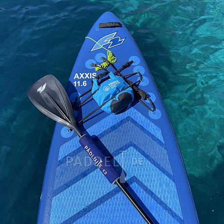 SUP F2 AXXIS SMU 12'2 COMBO NAVY BLUE Modell 2024 - aufblasbares Stand Up Paddle Board