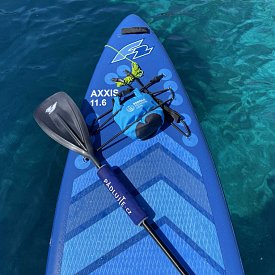 SUP F2 AXXIS SMU 12'2 COMBO NAVY BLUE Modell 2024 - aufblasbares Stand Up Paddle Board