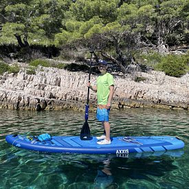 SUP F2 AXXIS SMU 12'2 COMBO NAVY BLUE Modell 2024 - aufblasbares Stand Up Paddle Board