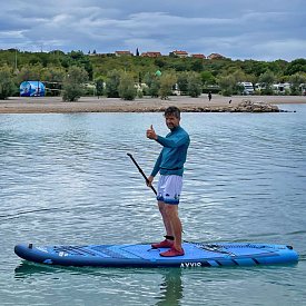 SUP F2 AXXIS SMU 11'6 COMBO NAVY BLUE Modell 2025 - aufblasbares Stand Up Paddle Board
