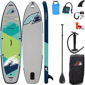 SUP F2 STRATO 12'5 GREEN - aufblasbares Stand Up Paddle Board