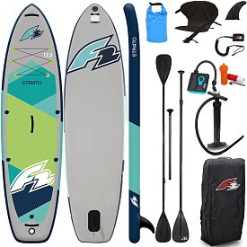 SUP F2 STRATO 12'5 GREEN - aufblasbares Stand Up Paddle Board