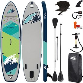 SUP F2 STRATO 12'2 GREEN Modell 2025 - aufblasbares Stand Up Paddle Board