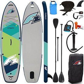 SUP F2 STRATO 11'5 GREEN - aufblasbares Stand Up Paddle Board