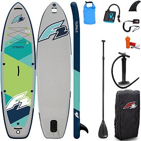 SUP F2 STRATO 11'5 GREEN - aufblasbares Stand Up Paddle Board
