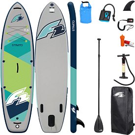 SUP F2 STRATO 11'5 GREEN Modell 2025 - aufblasbares Stand Up Paddle Board