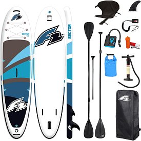 SUP F2 SECTOR 11'5 BLUE Modell 2025 - aufblasbares Stand Up Paddle Board