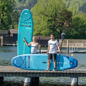 SUP AQUA MARINA FUSION 10'10 BLUE - aufblasbares Stand Up Paddle Board