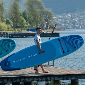 SUP AQUA MARINA FUSION 10'10 BLUE - aufblasbares Stand Up Paddle Board