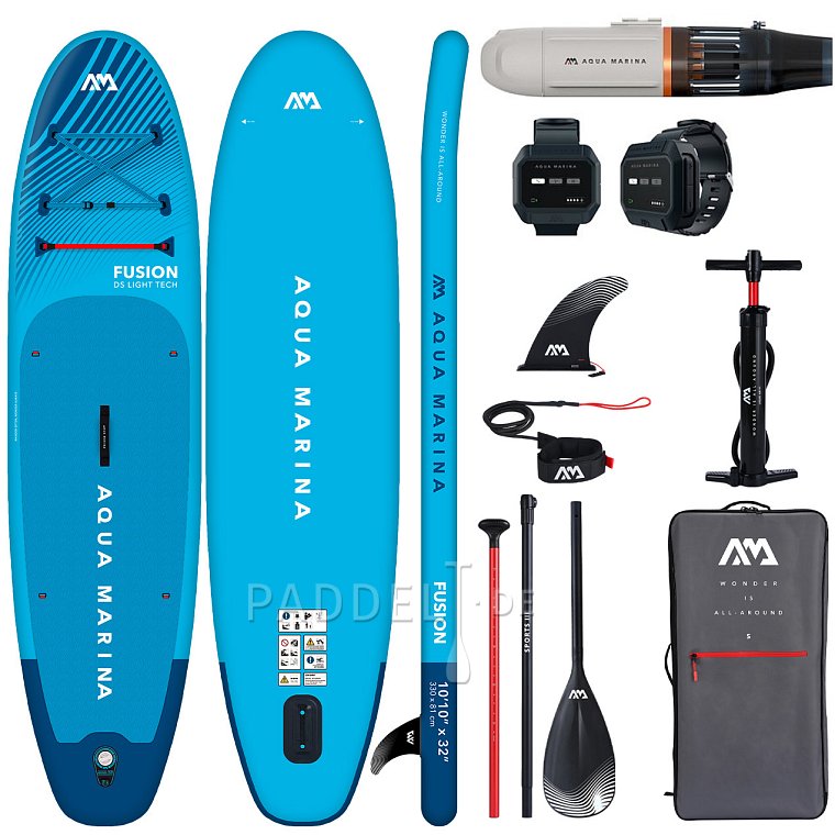 SUP AQUA MARINA FUSION 10'10 BLUE - aufblasbares Stand Up Paddle Board