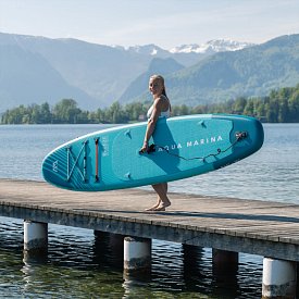 SUP AQUA MARINA BREEZE 9'10 BLUE - aufblasbares Stand Up Paddle Board