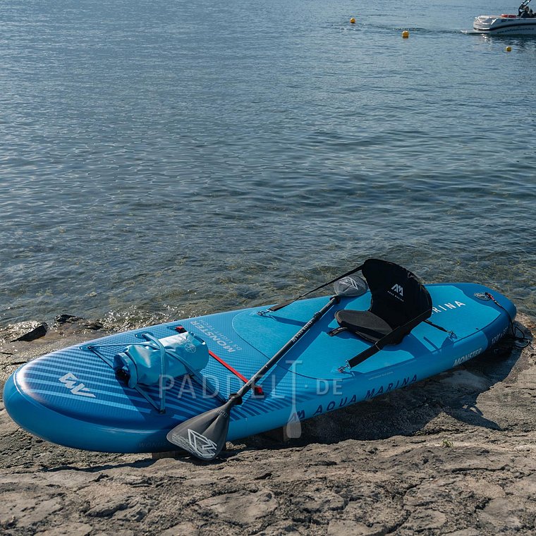 SUP AQUA MARINA MONSTER 12'0 BLUE - aufblasbares Stand Up Paddle Board
