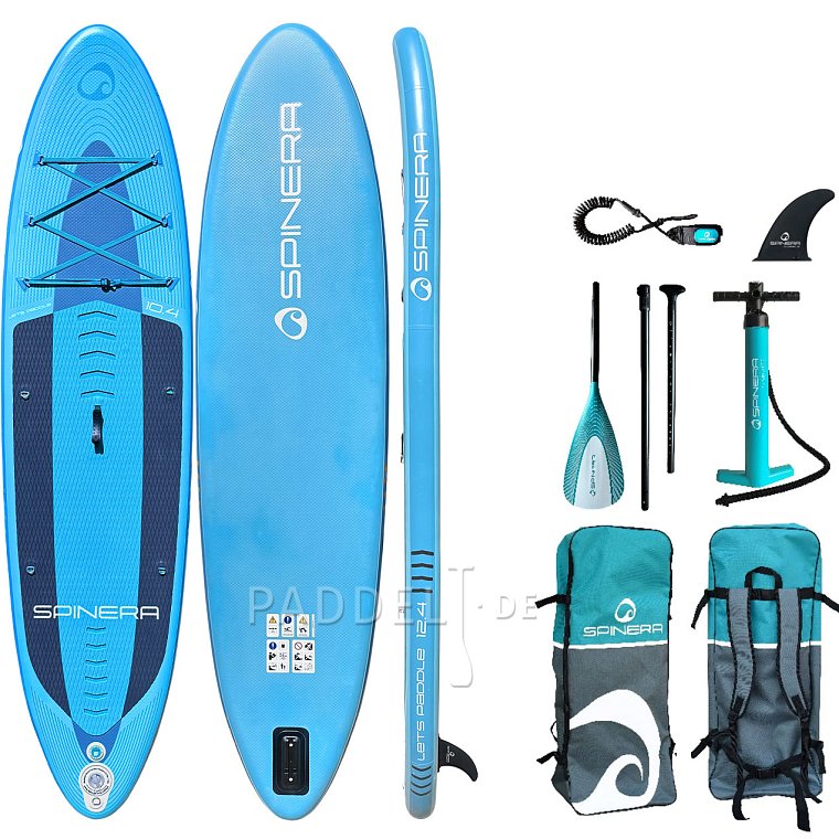 SUP SPINERA LET'S PADDLE 10'4 Modell 2025 - aufblasbares Stand Up Paddle Board