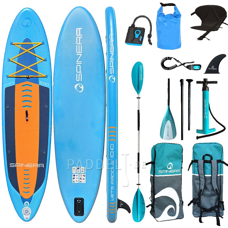 SUP SPINERA LET'S PADDLE 10'10'' Modell 2025 - aufblasbares Stand Up Paddle Board