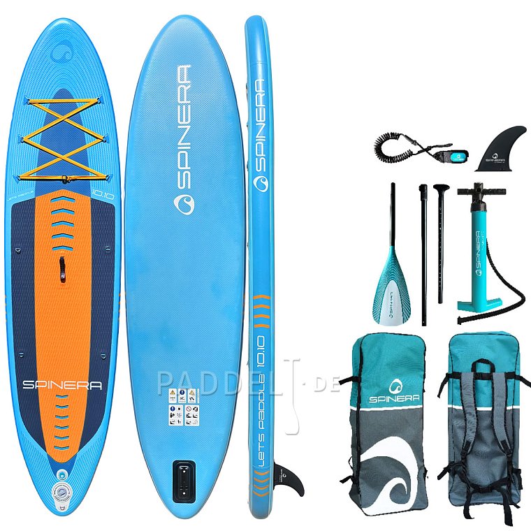 SUP SPINERA LET'S PADDLE 10'10'' Modell 2025 - aufblasbares Stand Up Paddle Board