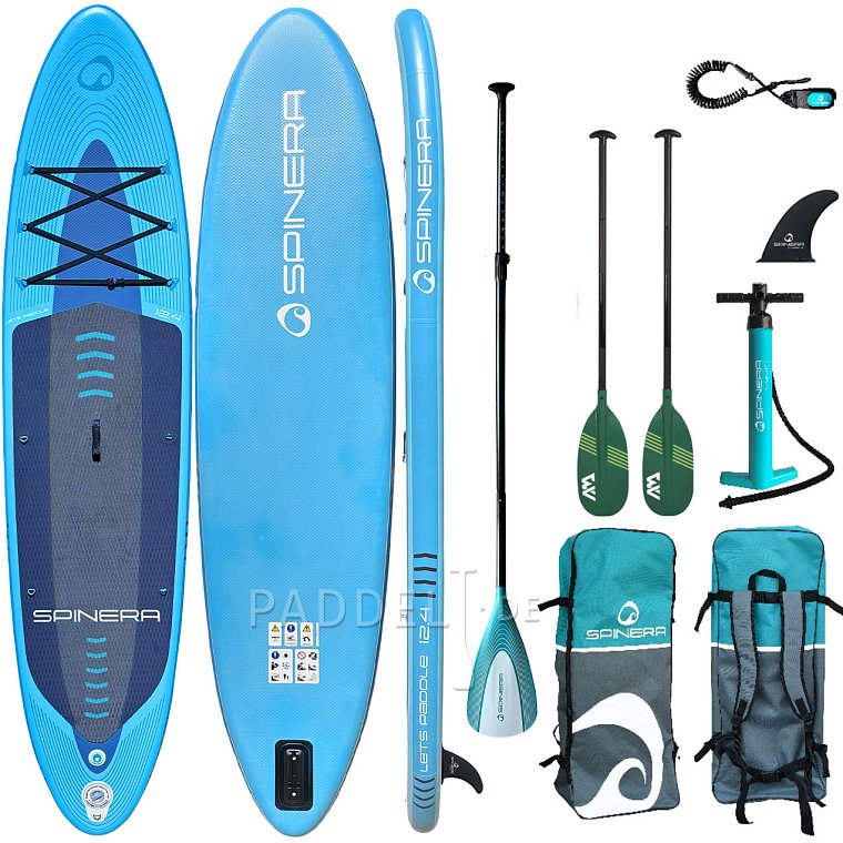 SUP SPINERA LET'S PADDLE 12'4'' Modell 2025 - aufblasbares Stand Up Paddle Board