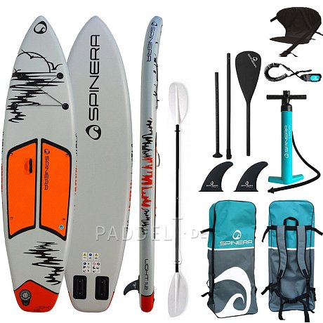 SUP SPINERA LIGHT 11'2 ULT Modell 2025 - aufblasbares Stand Up Paddle Board