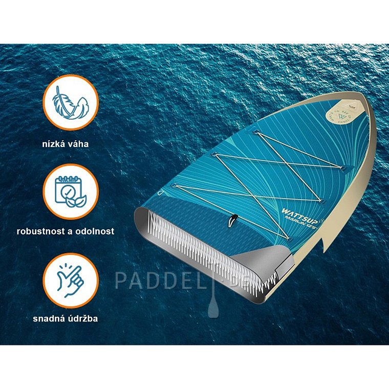 SUP WATTSUP MARLIN 12'5 MINICOMBO - aufblasbares Stand Up Paddle Board