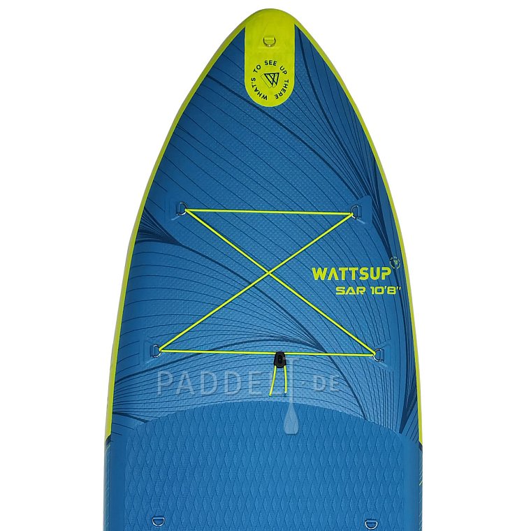 SUP WATTSUP  SAR 10'8 MINICOMBO - aufblasbares Stand Up Paddle Board