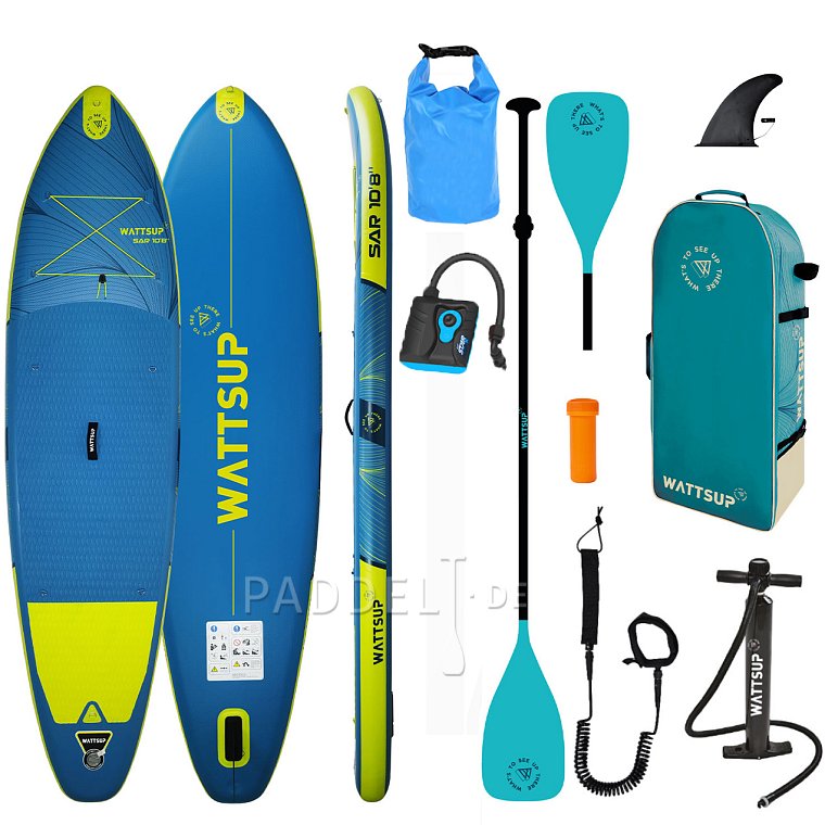 SUP WATTSUP  SAR 10'8 MINICOMBO - aufblasbares Stand Up Paddle Board