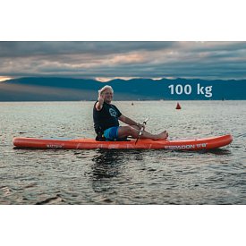 SUP WATTSUP ESPADON 11'8 MINICOMBO - aufblasbares Stand Up Paddle Board