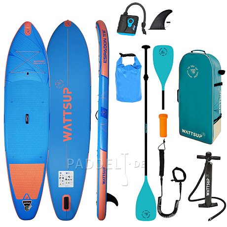 SUP WATTSUP ESPADON 11'8 MINICOMBO - aufblasbares Stand Up Paddle Board