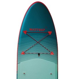 SUP WATTSUP F12 12'0 COMBO - aufblasbares Stand Up Paddle Board