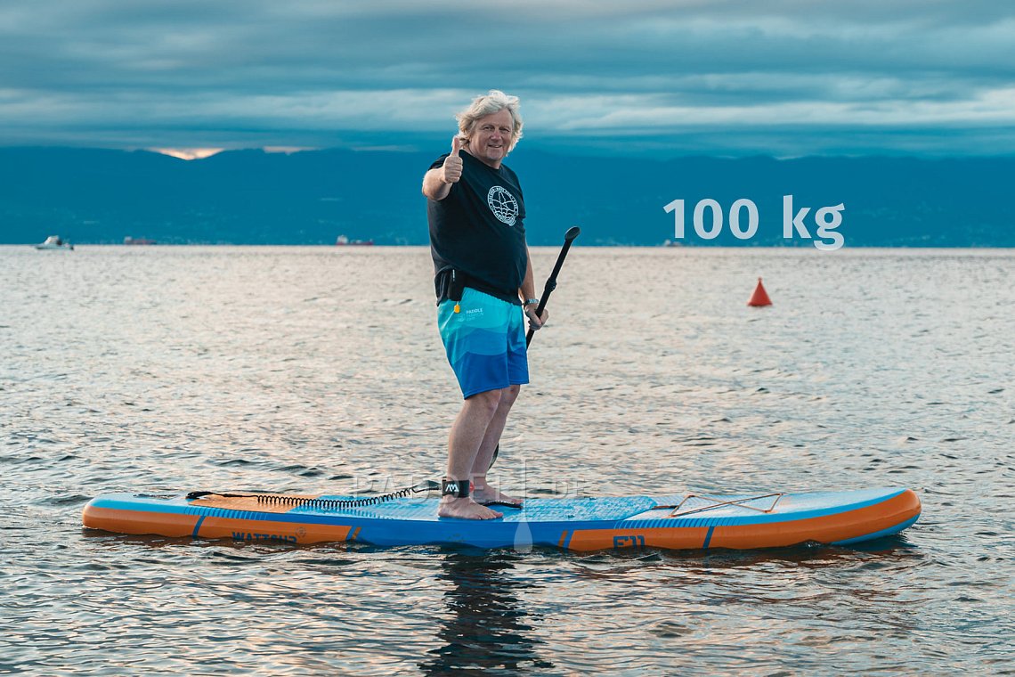 SUP WATTSUP F11  11'0 MINICOMBO - aufblasbares Stand Up Paddle Board