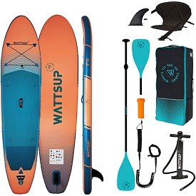 SUP WATTSUP F11 MINICOMBO 11'0 - aufblasbares Stand Up Paddle Board
