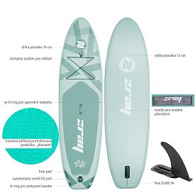 SUP ZRAY EA-2 ALLROUND AIR  10'2 - aufblasbares Stand Up Paddle Board