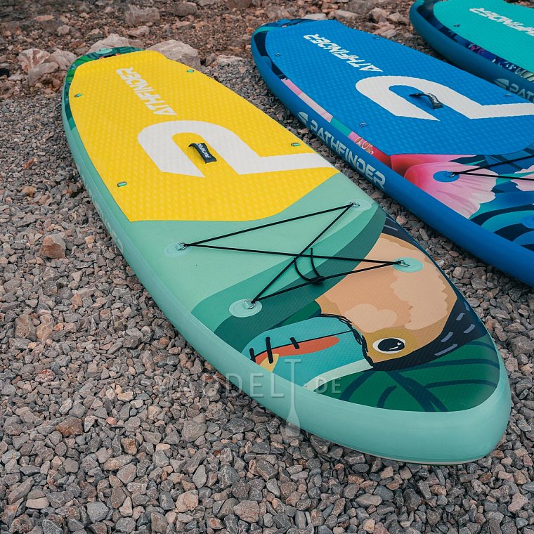 SUP PATHFINDER TOUCAN LEAF 10'2 - aufblasbares Stand Up Paddle Board