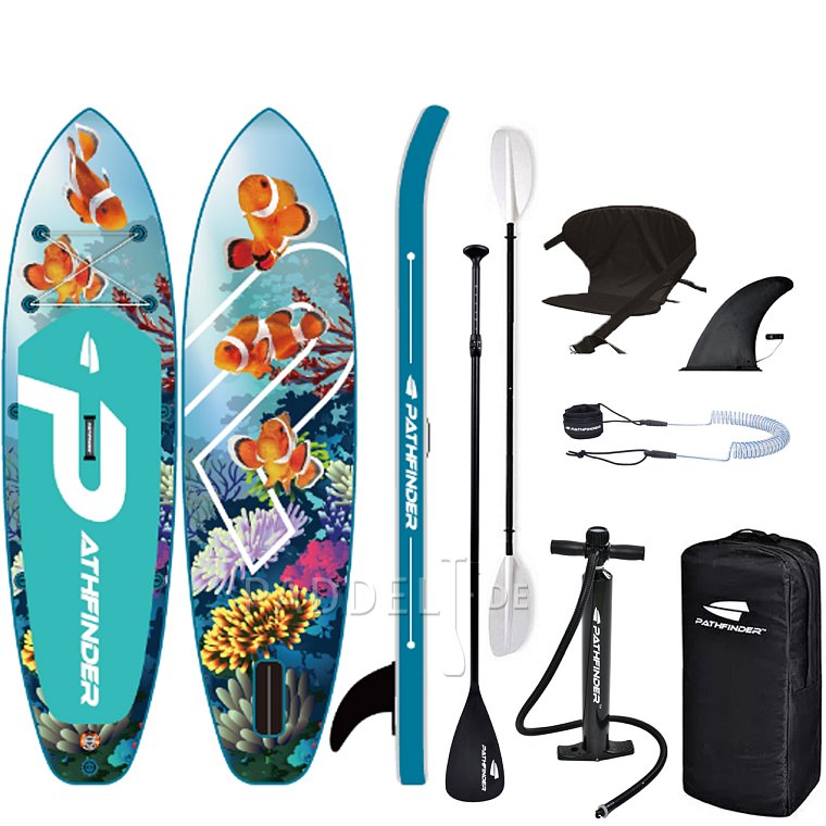 SUP PATHFINDER MARINE CLOWN 10'2 - aufblasbares Stand Up Paddle Board