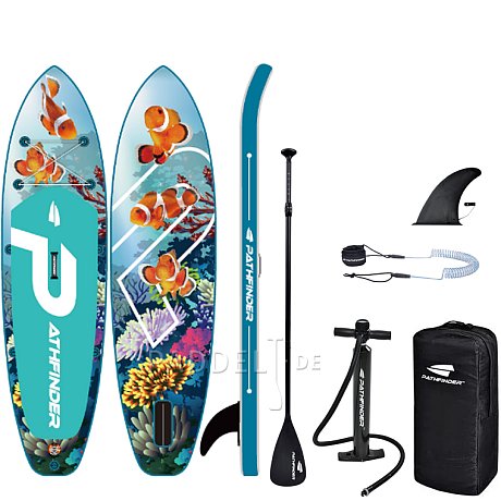 SUP PATHFINDER MARINE CLOWN 10'2 - aufblasbares Stand Up Paddle Board