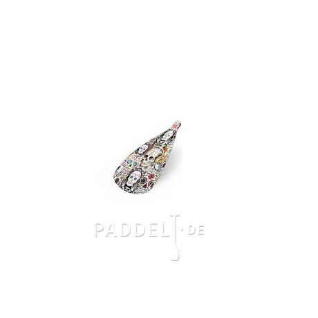 Paddel RIDEWAVE LANDSLIDE COMBO - 4-teiliges verstellbares Paddel für SUP und Kajak mit Carbonschaft