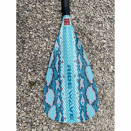 Paddel RIDEWAVE PYBROCALES COMBO 4-teiliges verstellbares Paddel für SUP und Kajak mit Fiberglasschaft