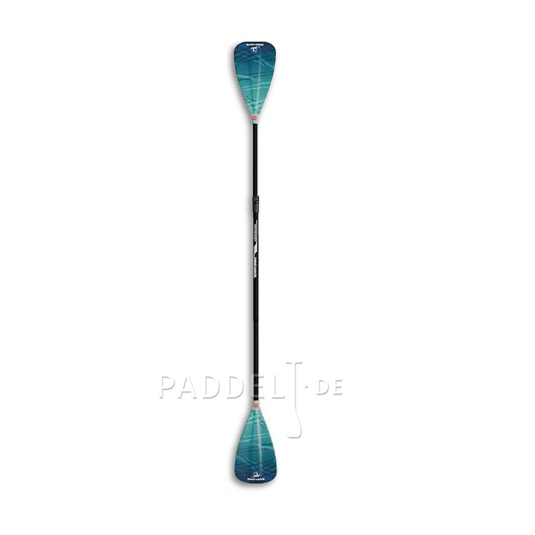 COMBO Paddel RIDEWAVE INFINITY COMBO 4-teiliges verstellbares Paddel für SUP und Kajak