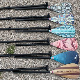 Paddel RIDEWAVE INFINITY COMBO 4-teiliges verstellbares Paddel für SUP und Kajak