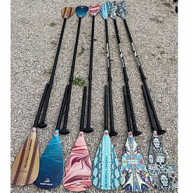 Paddel RIDEWAVE INFINITY COMBO 4-teiliges verstellbares Paddel für SUP und Kajak