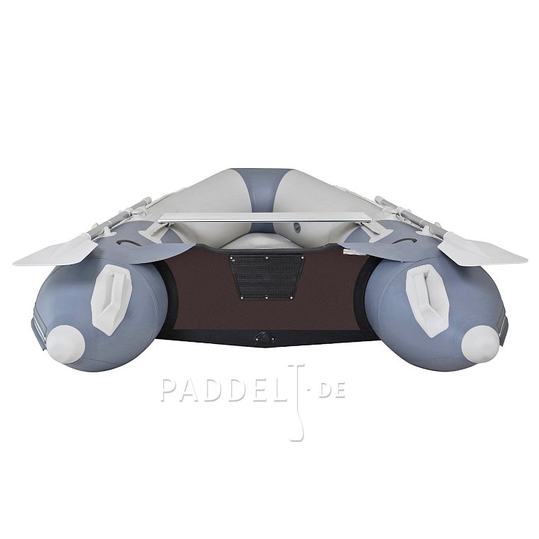 Schlauchboot GLADIATOR AK240AD light dark grey mit Luftboden