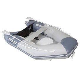 Schlauchboot GLADIATOR AK240AD light dark grey mit Luftboden