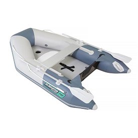 Schlauchboot GLADIATOR AK240AD light dark grey mit Luftboden