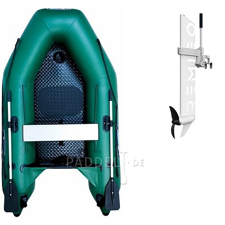 Schlauchboot GLADIATOR AK240AD green mit Luftboden
