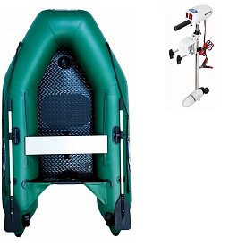Schlauchboot GLADIATOR AK240AD green mit Luftboden