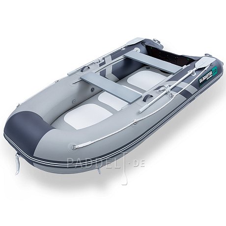 Schlauchboot GLADIATOR CLASSIC B330AD light dark grey mit Luftboden