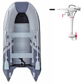 Schlauchboot GLADIATOR CLASSIC B330AL light dark grey mit Aluminiumboden