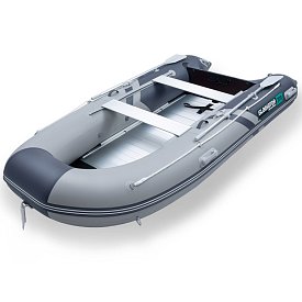Schlauchboot GLADIATOR CLASSIC B370AL light dark gray mit Aluminiumboden
