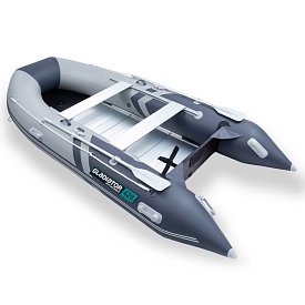 Schlauchboot GLADIATOR CLASSIC B420AL light dark gray mit Aluminiumboden