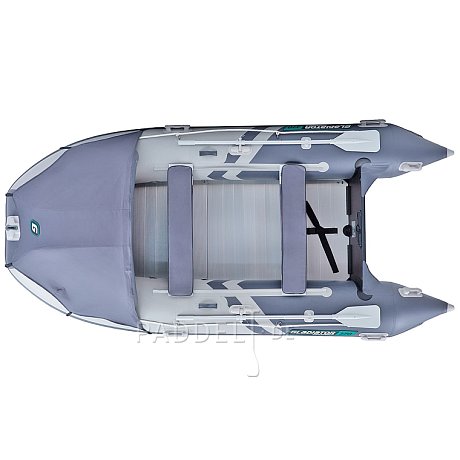 Schlauchboot GLADIATOR ACTIVE C370AL light dark grey mit Aluminiumboden
